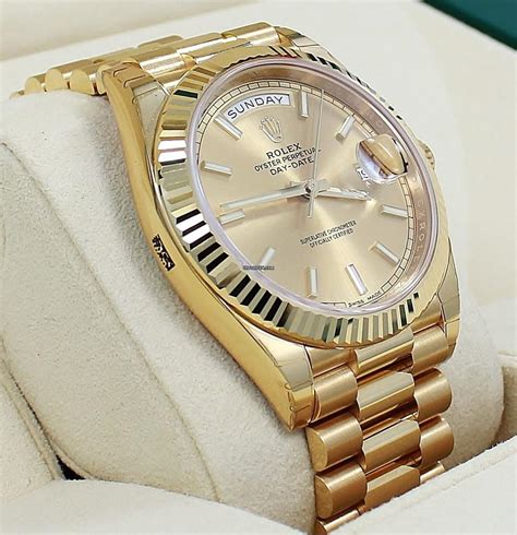 rolex day date 40 used|pre owned rolex president 40mm.